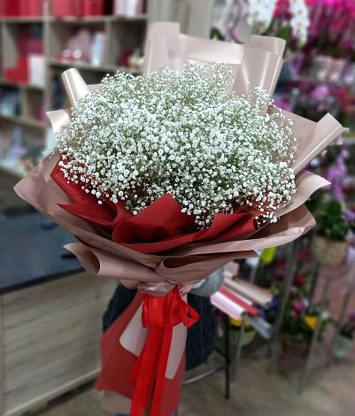 Букет цветов из: Гипсофила в Абазе