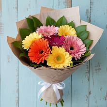 Букет цветов из:  Герберы в Абазе