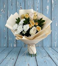 Букет цветов из:  Розы и Хризантемы #REPLACE_PRED# Абазе