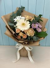 Букет цветов из:  Герберы и Хризантемы #REPLACE_PRED# Абазе