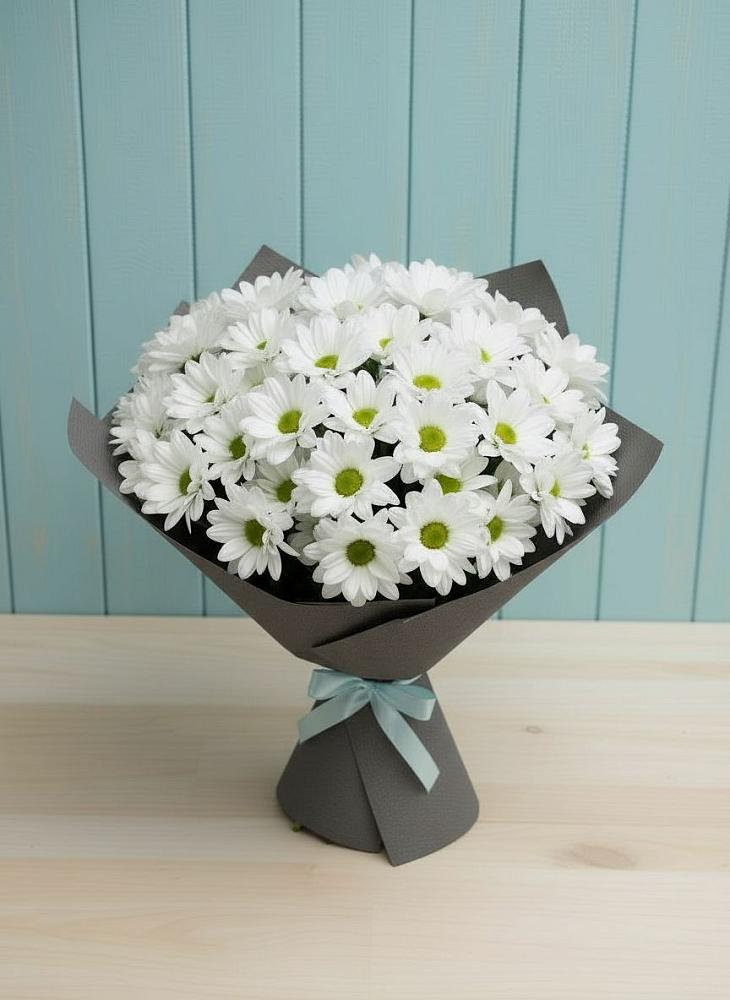 Букет цветов из: Хризантемы в Абазе