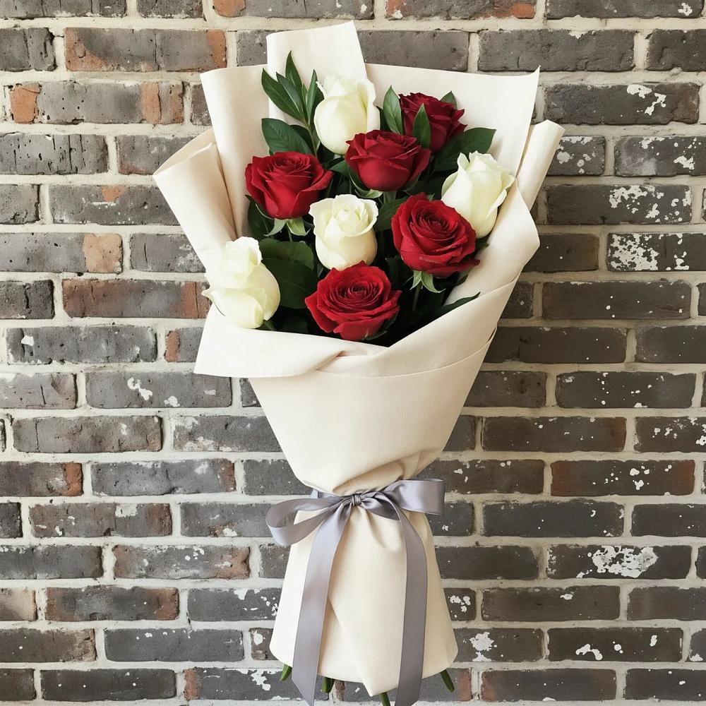 Букет цветов из: Розы в Абазе