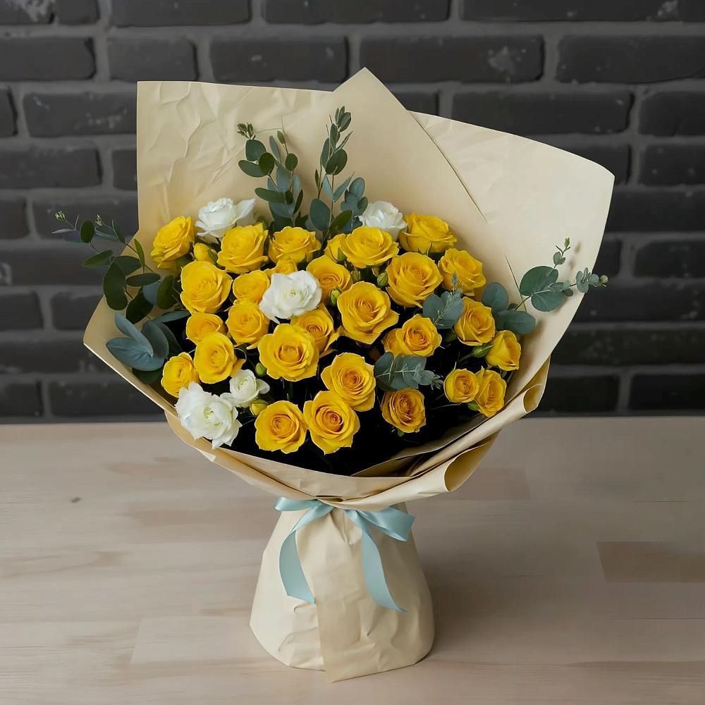 Букет цветов из: Розы в Абазе