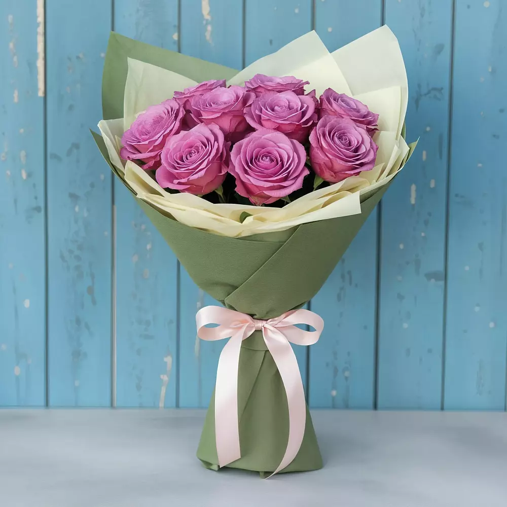 Букет Розы Фёрст Леди в Абазе