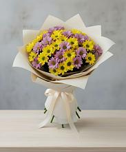 Букет цветов из:  Хризантемы в Абазе