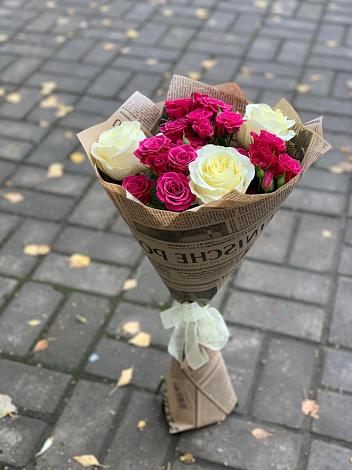 Букет цветов из: Розы в Абазе